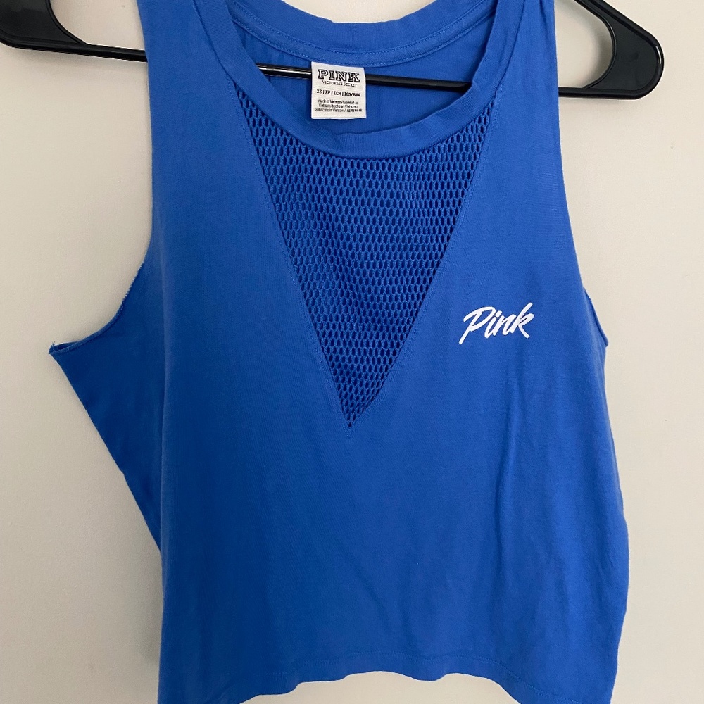 PINK work out tank top